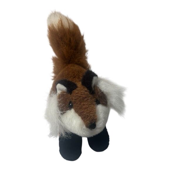 Vintage 1997 Mary Meyer Tippy Toes Plush Fox Finger Puppet 6”L Stuffed Rare Toy - Picture 10 of 10